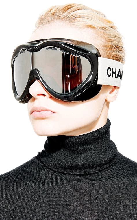 chanel skis|chanel ski goggles.